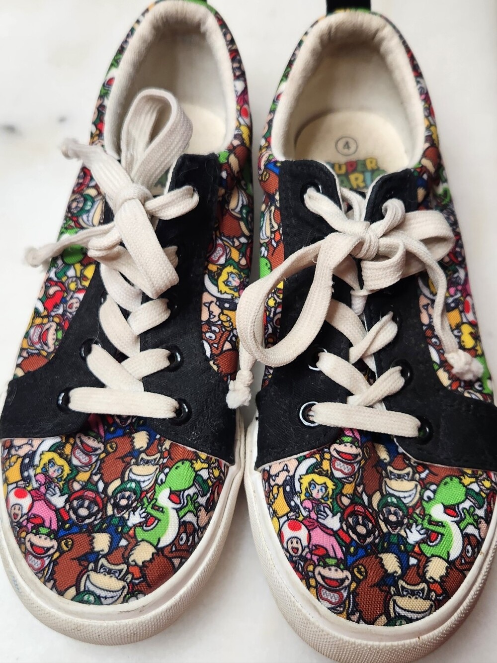 Kids Mario Bros. Sneakers